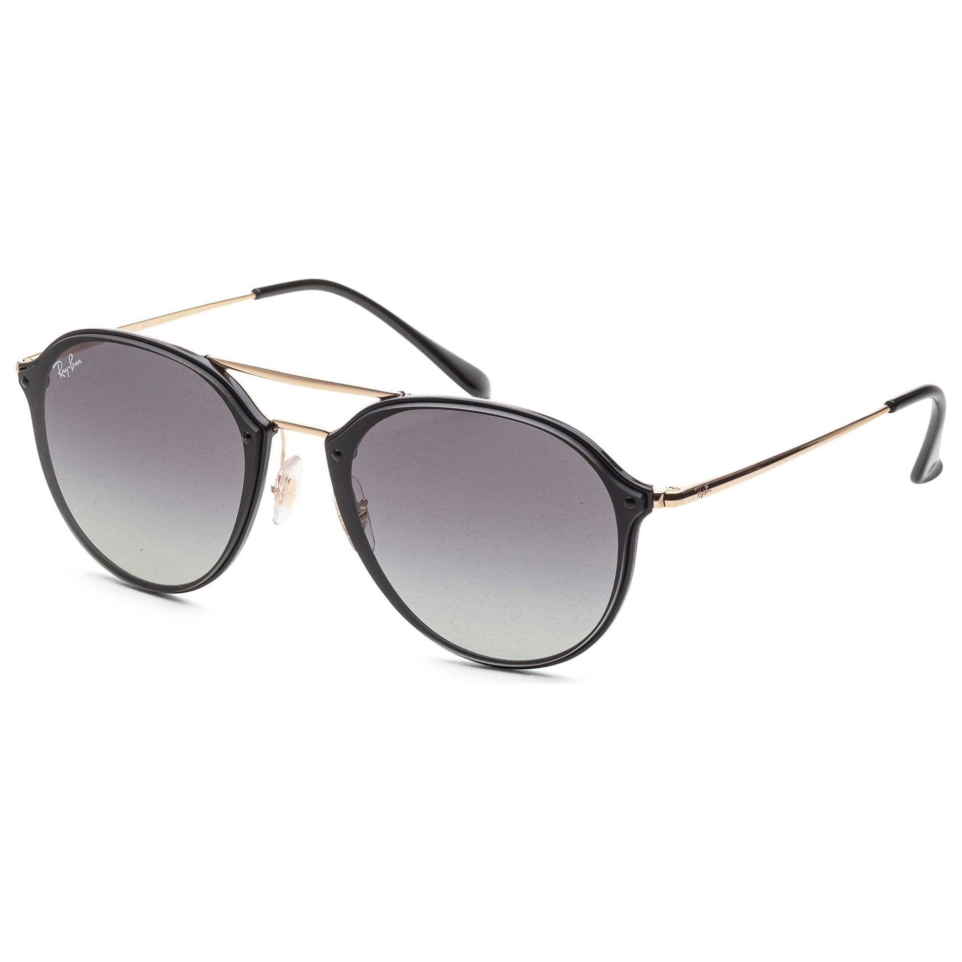 Front view of Ray-Ban Blaze Double Bridge Unisex Sunglasses RB4292N-601-11-62