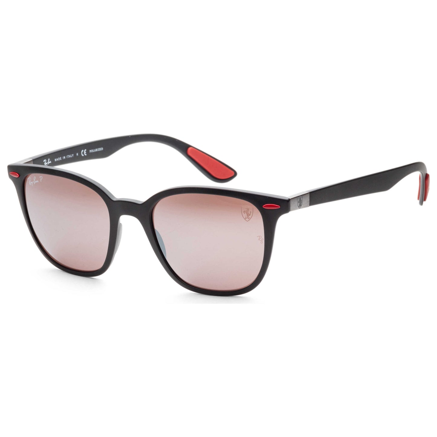 Front view of Ray-Ban Scuderia Ferrari Men's Sunglasses RB4297M-F602H251