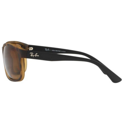 Right view of Ray-Ban Rectangular Men's Sunglasses RB4301L-894-83-62