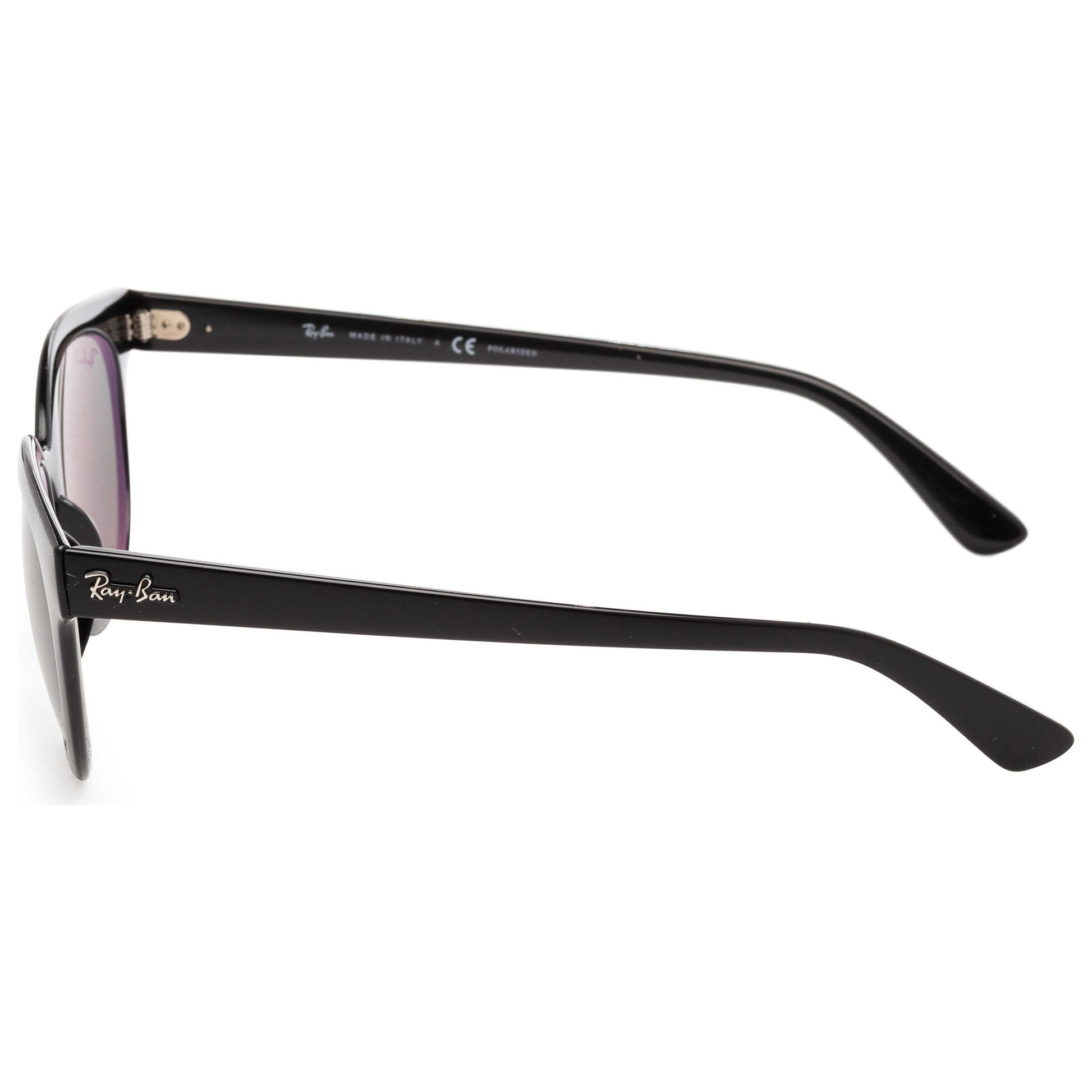 Left view of Ray-Ban Designer Unisex Sunglasses RB4324-601-9A50