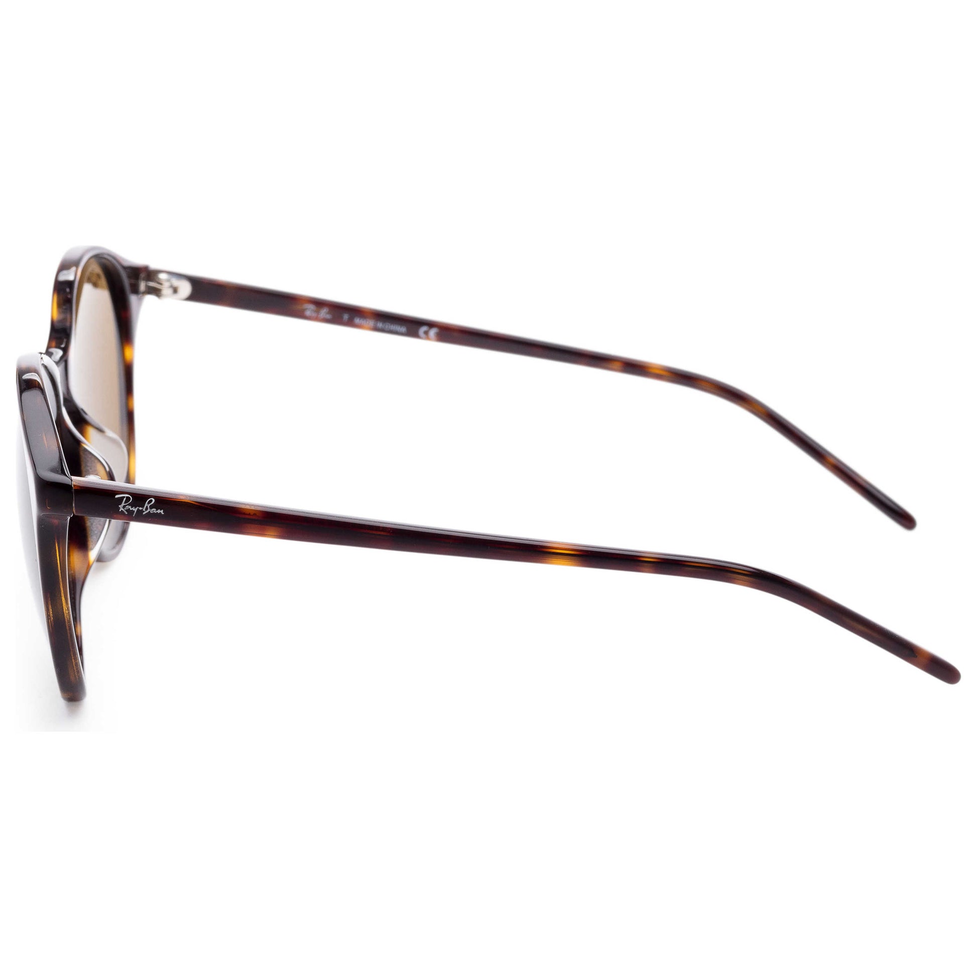 Left view of Ray-Ban Fashion Women's Sunglasses RB4371F-902-7355