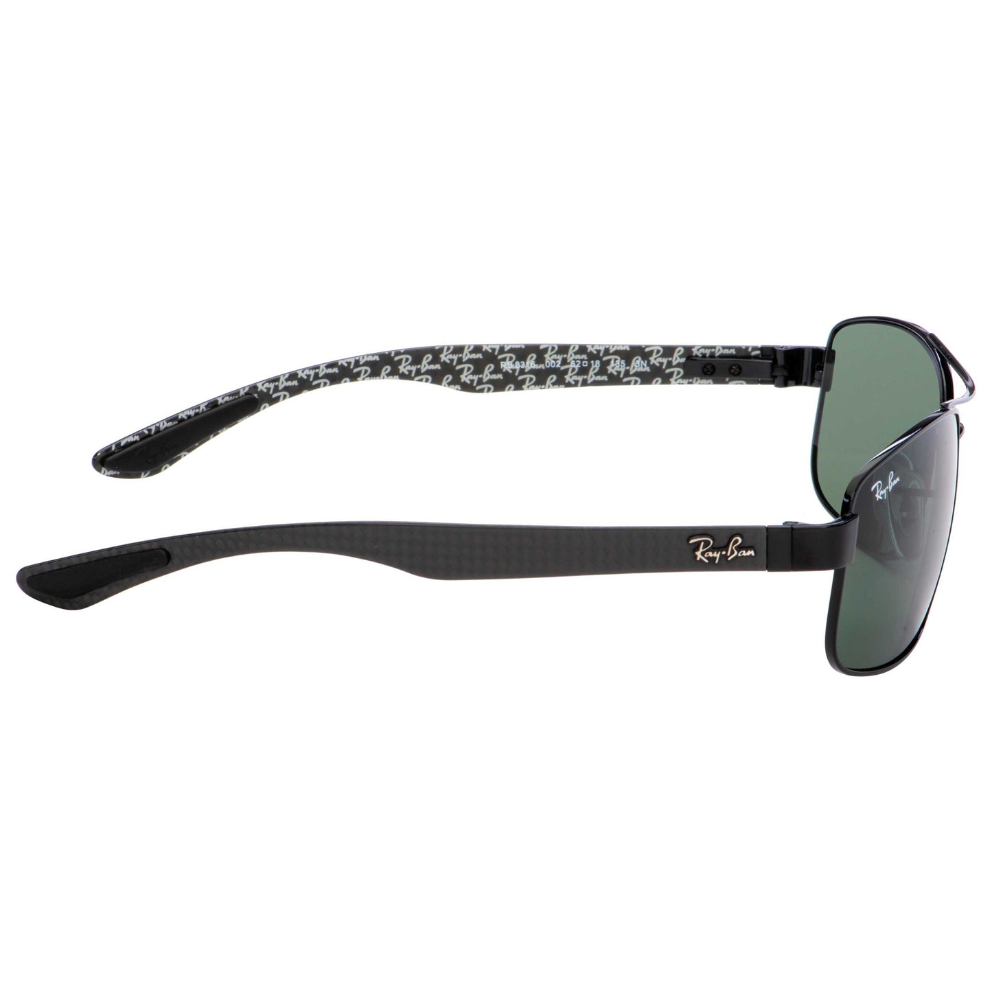 Left view of Ray-Ban Fashion Men's Sunglasses RB8316-002-62