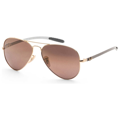 Front view of Ray-Ban Fashion Unisex Sunglasses RB8317CH-001-6B