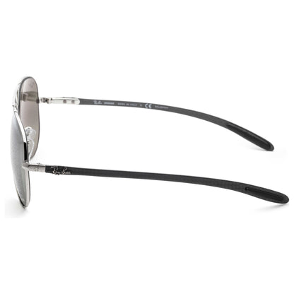 Left view of Ray-Ban Chromance Unisex Sunglasses RB8317CH-003-5J58