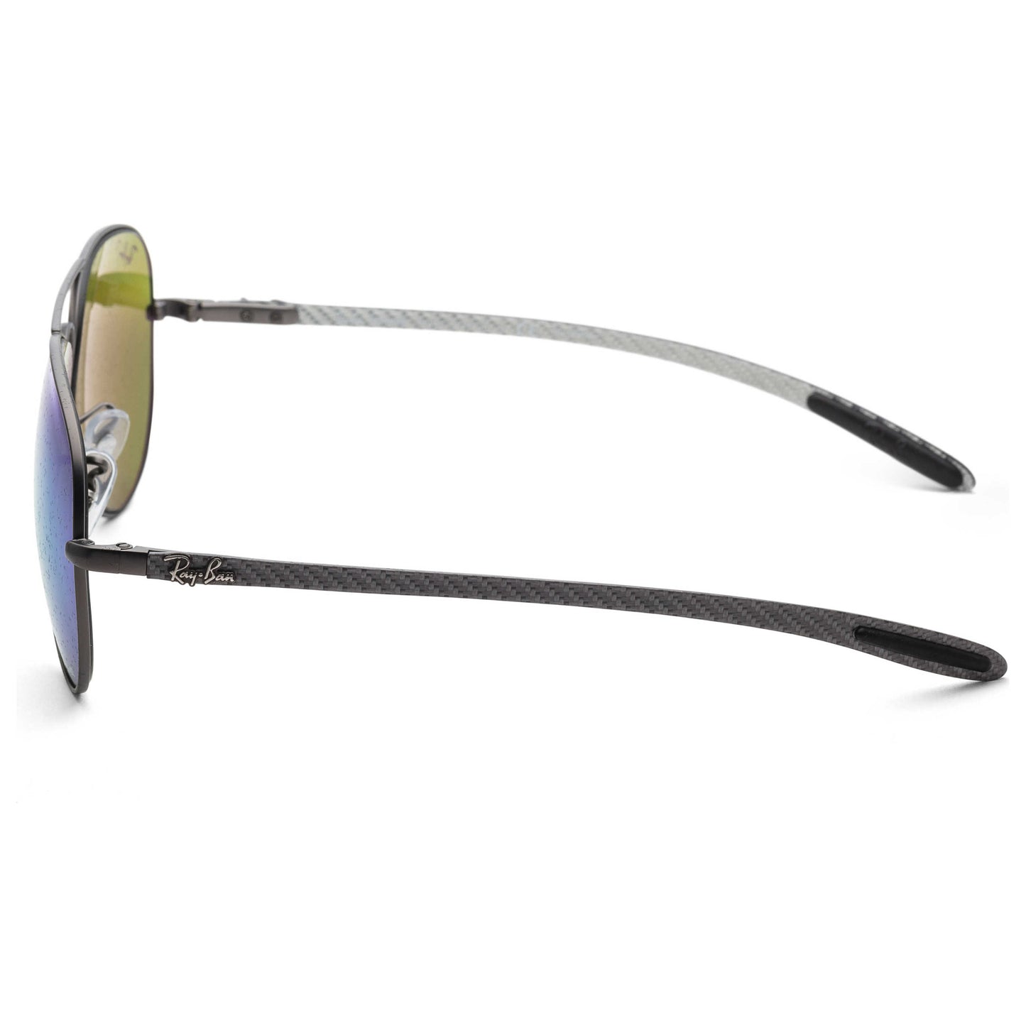 Left view of Ray-Ban Chromance Men's Sunglasses RB8317CH-029-A158