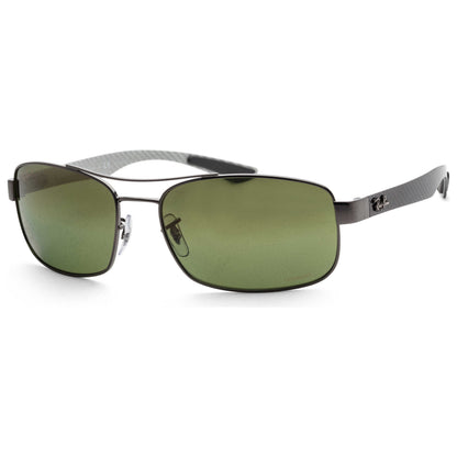 Front view of Ray-Ban Chromance Men's Sunglasses RB8318CH-004-6O