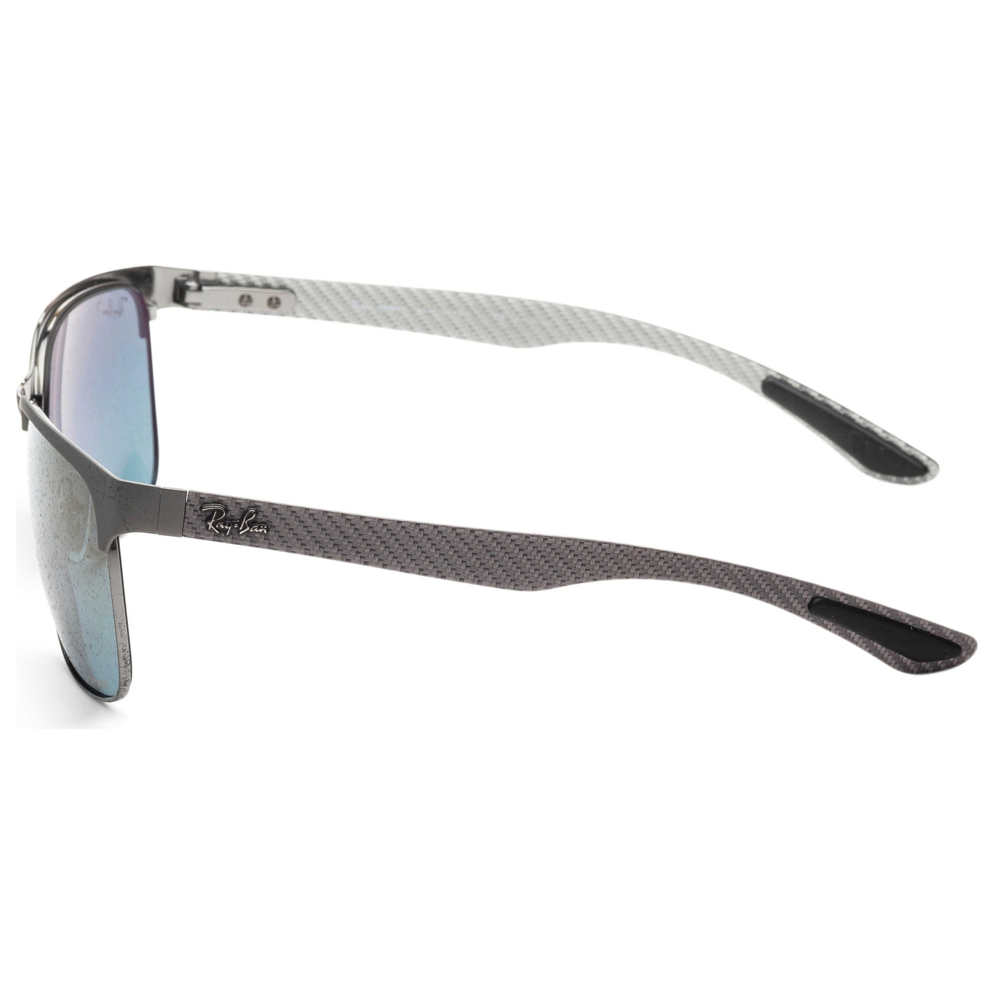 Left view of Ray-Ban Chromance Men's Sunglasses RB8319CH-9075J060