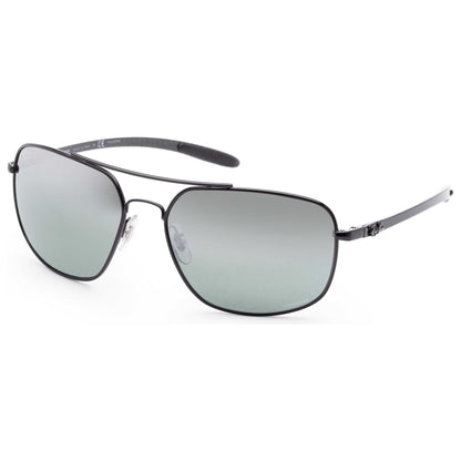 Front view of Ray-Ban Chromance Men's Sunglasses RB8322CH-002-5L62