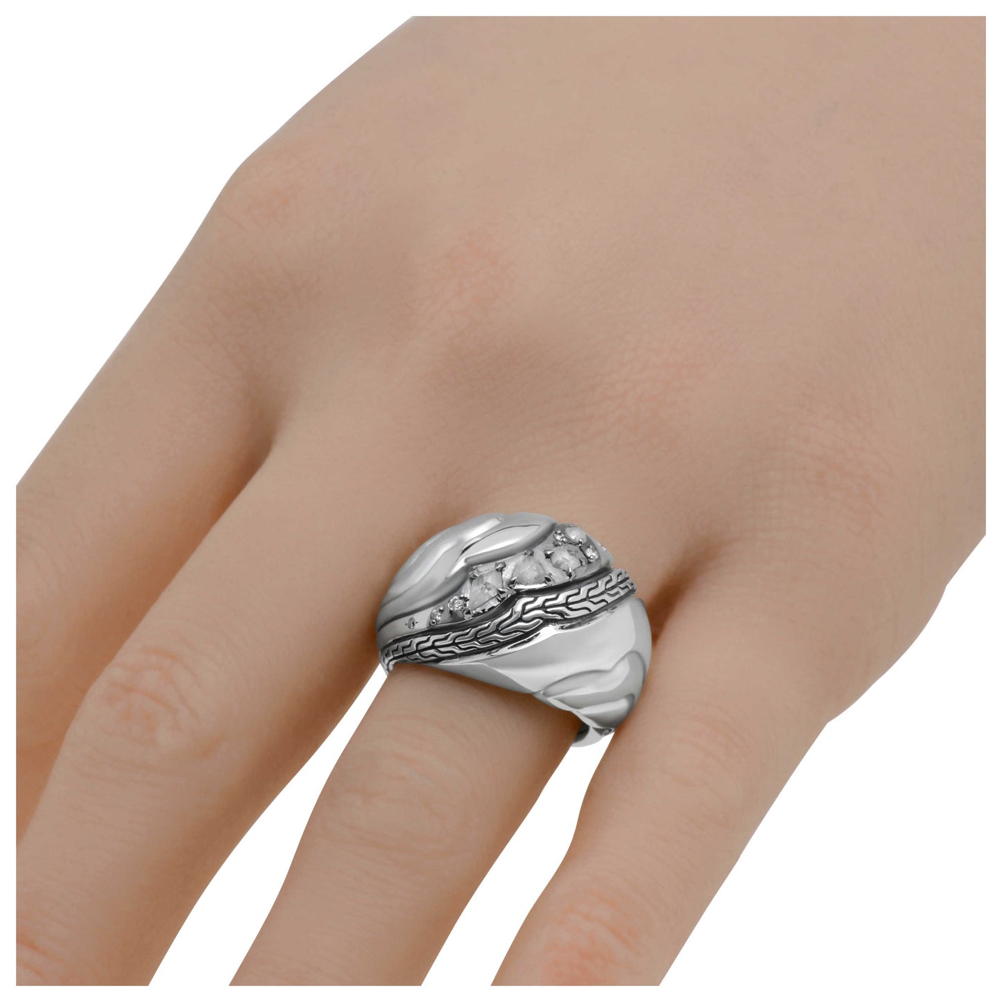 John Hardy Elegant Women's Ring RBP440172MDIX7 - Image #2