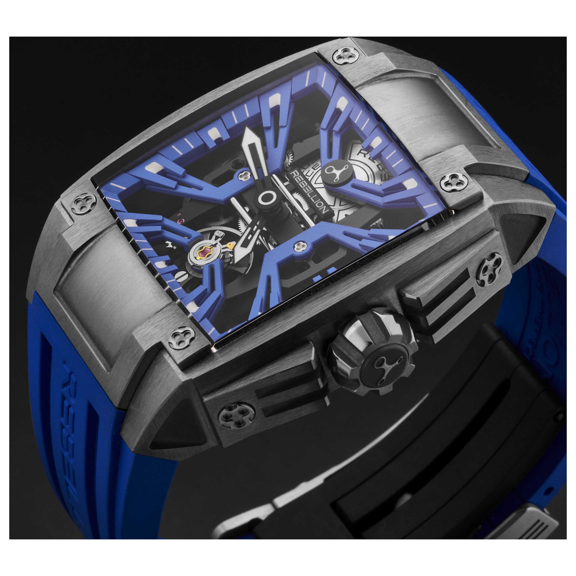 Rebellion Re-Volt Men's Manual-Wind Watch RBREV2H.TB.BK - Image #4