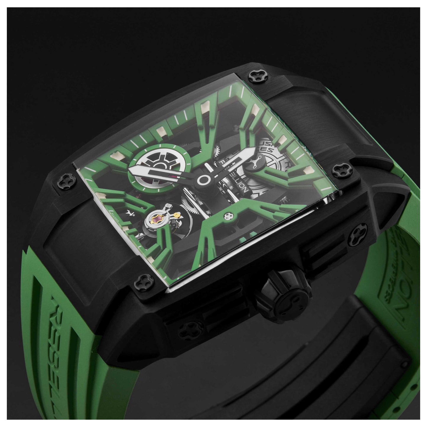 Rebellion Re-Volt Men's Manual-Wind Watch RBREV3H.TB.GR - Image #4