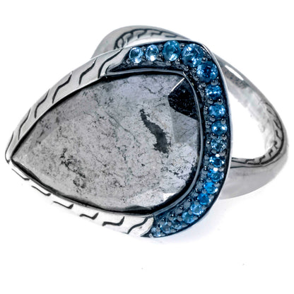 Front view of John Hardy Elegant Women's Ring RBS903581MBTSCCX7