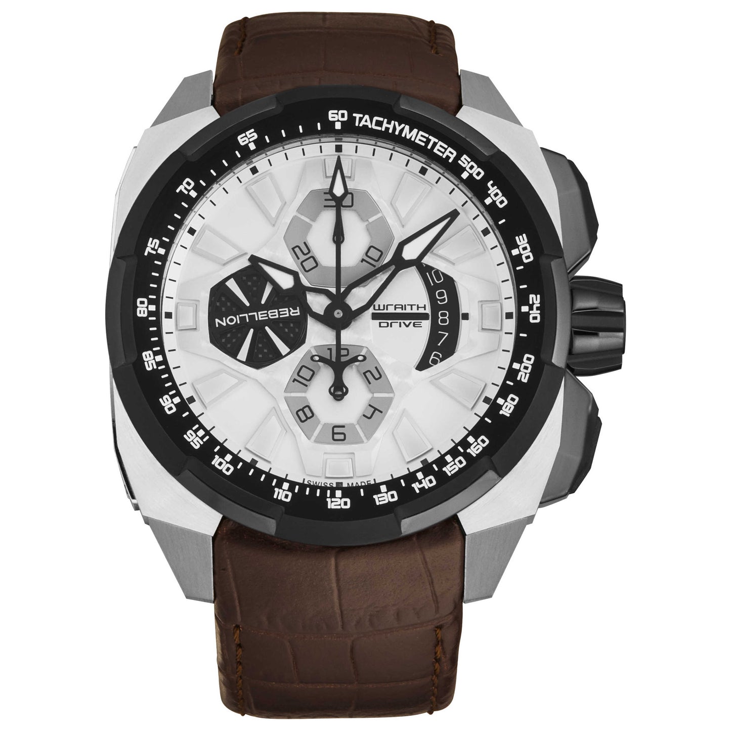 Front view of Rebellion Wraith Men's Automatic Watch RBWRCH.TI.T03