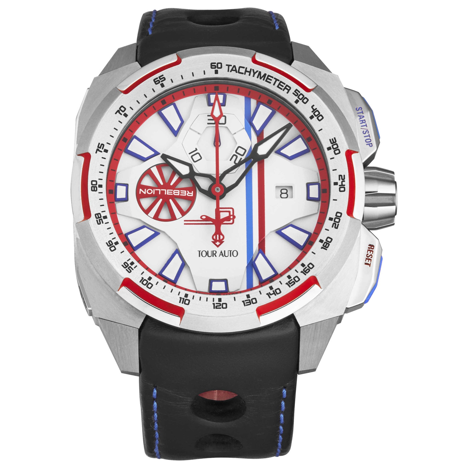 Front view of Rebellion Wraith Men's Automatic Watch RBWRCH.TI.TAU