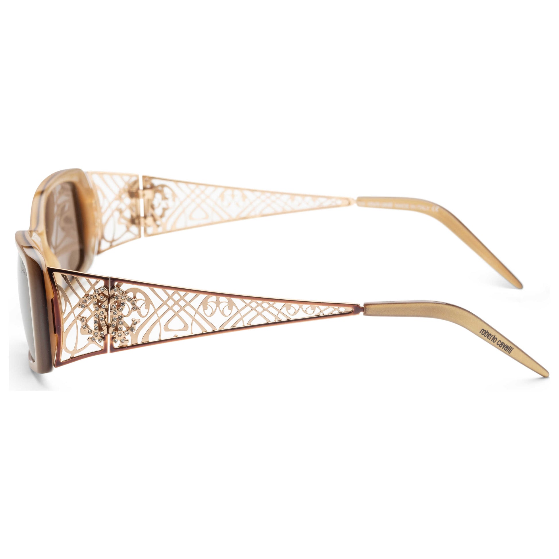 Left view of Roberto Cavalli Fashion Women's Sunglasses RC0430K685315125