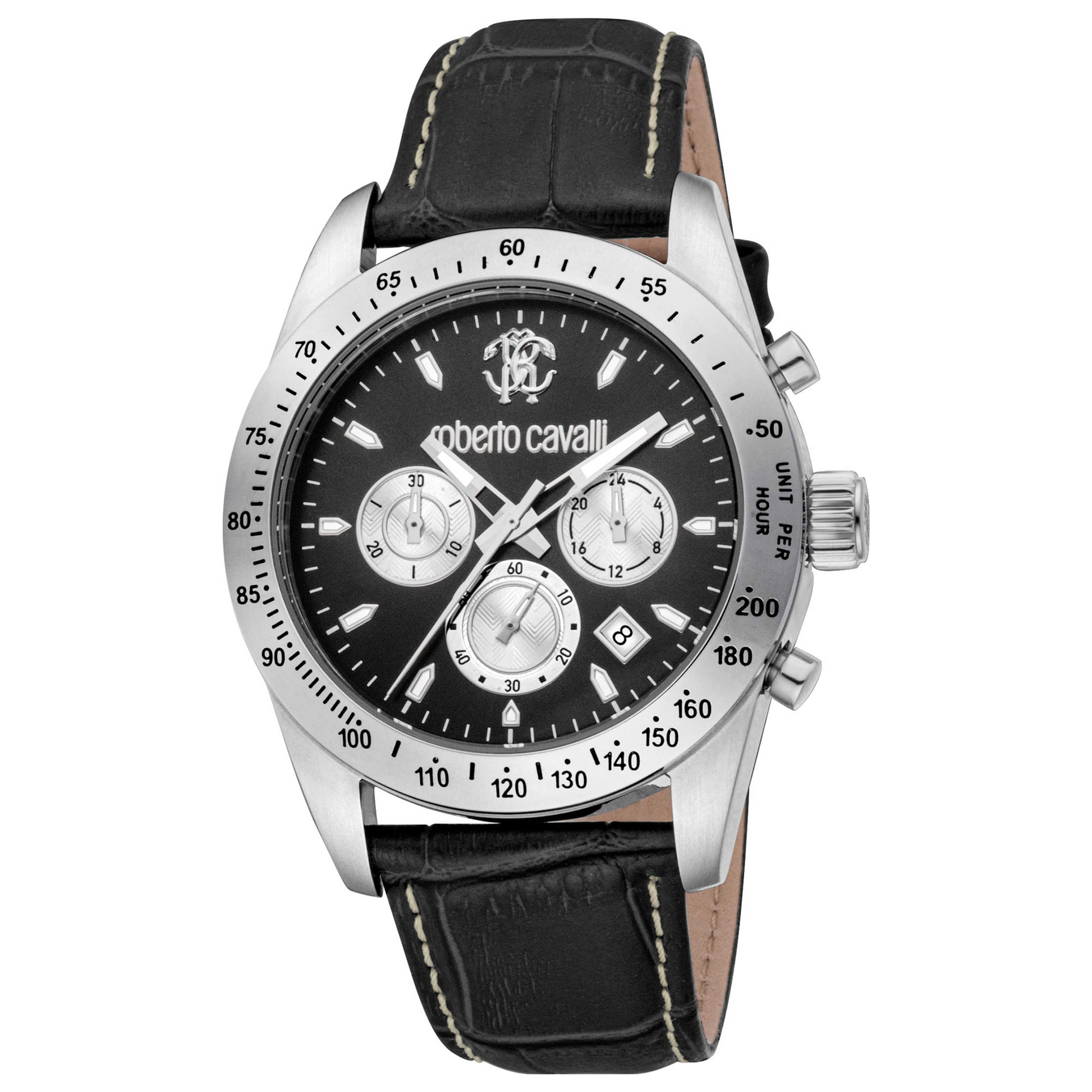 Front view of Roberto Cavalli Classic Men's Quartz Watch RC5G046L1015