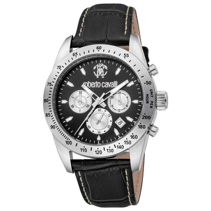 Front view of Roberto Cavalli Classic Men's Quartz Watch RC5G046L1015