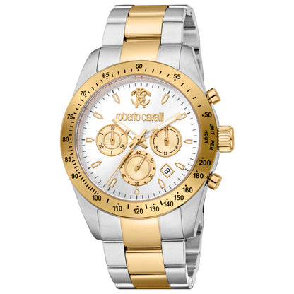 Front view of Roberto Cavalli Classic Men's Quartz Watch RC5G046M1075