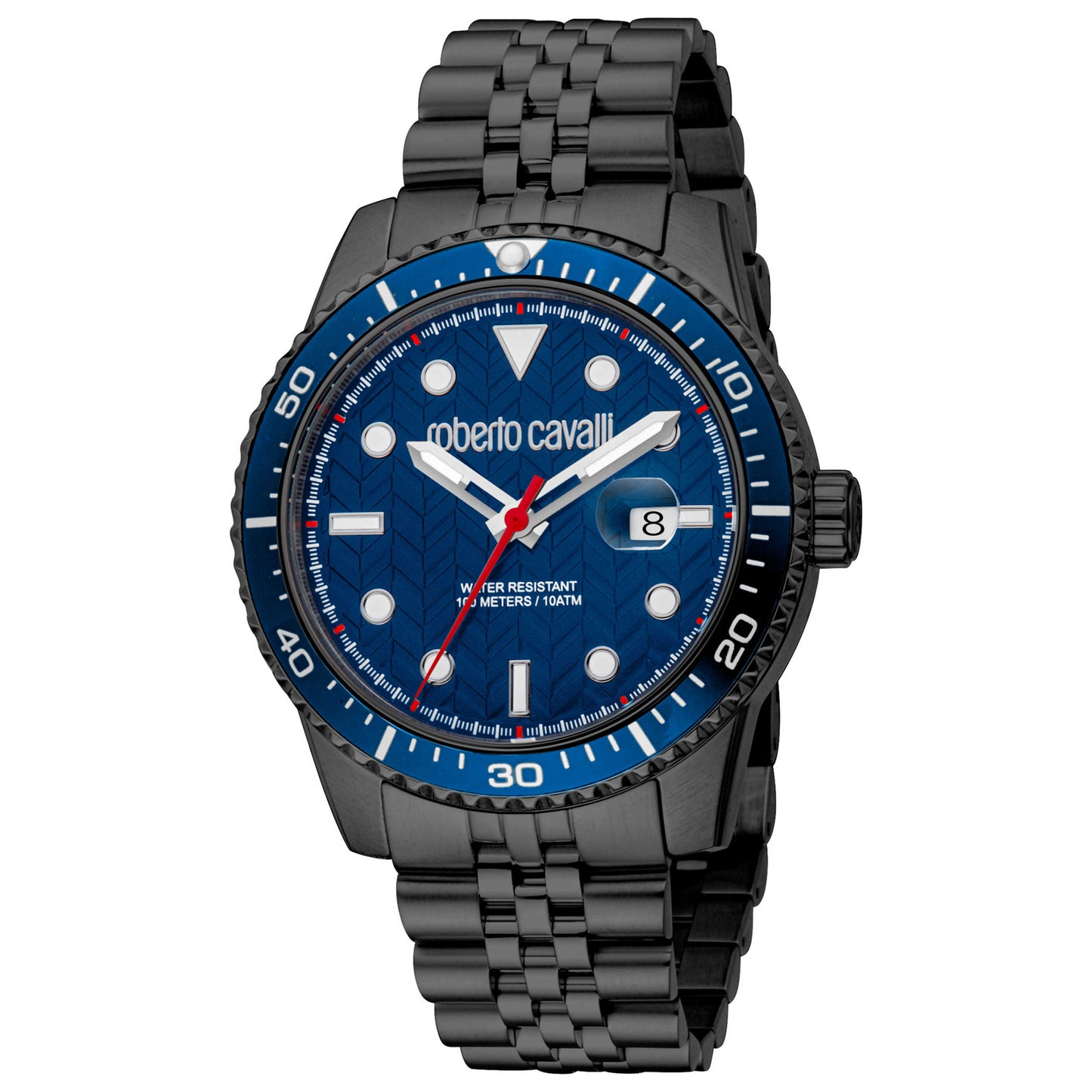 Front view of Roberto Cavalli Classic Men's Quartz Watch RC5G084M1075