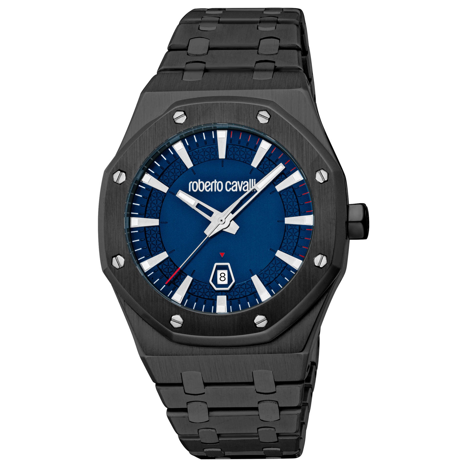 Front view of Roberto Cavalli Classic Men's Quartz Watch RC5G102M0075