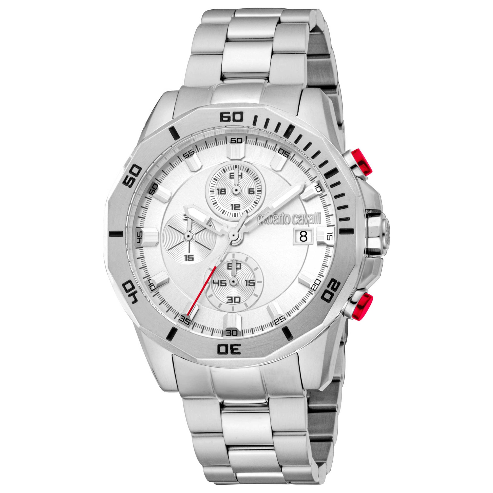 Front view of Roberto Cavalli Men's Quartz Watch RC5G109M0055