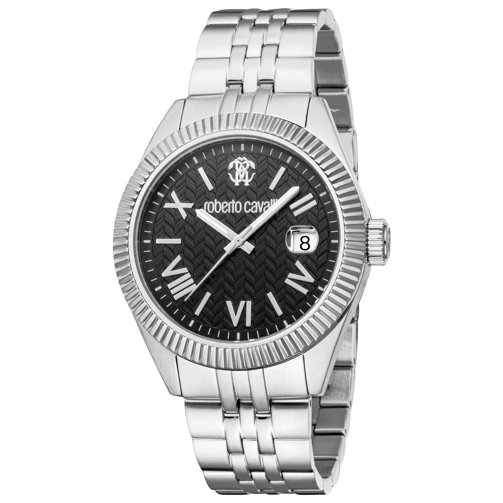 Front view of Roberto Cavalli Classic Men's Quartz Watch RC5G113M0055