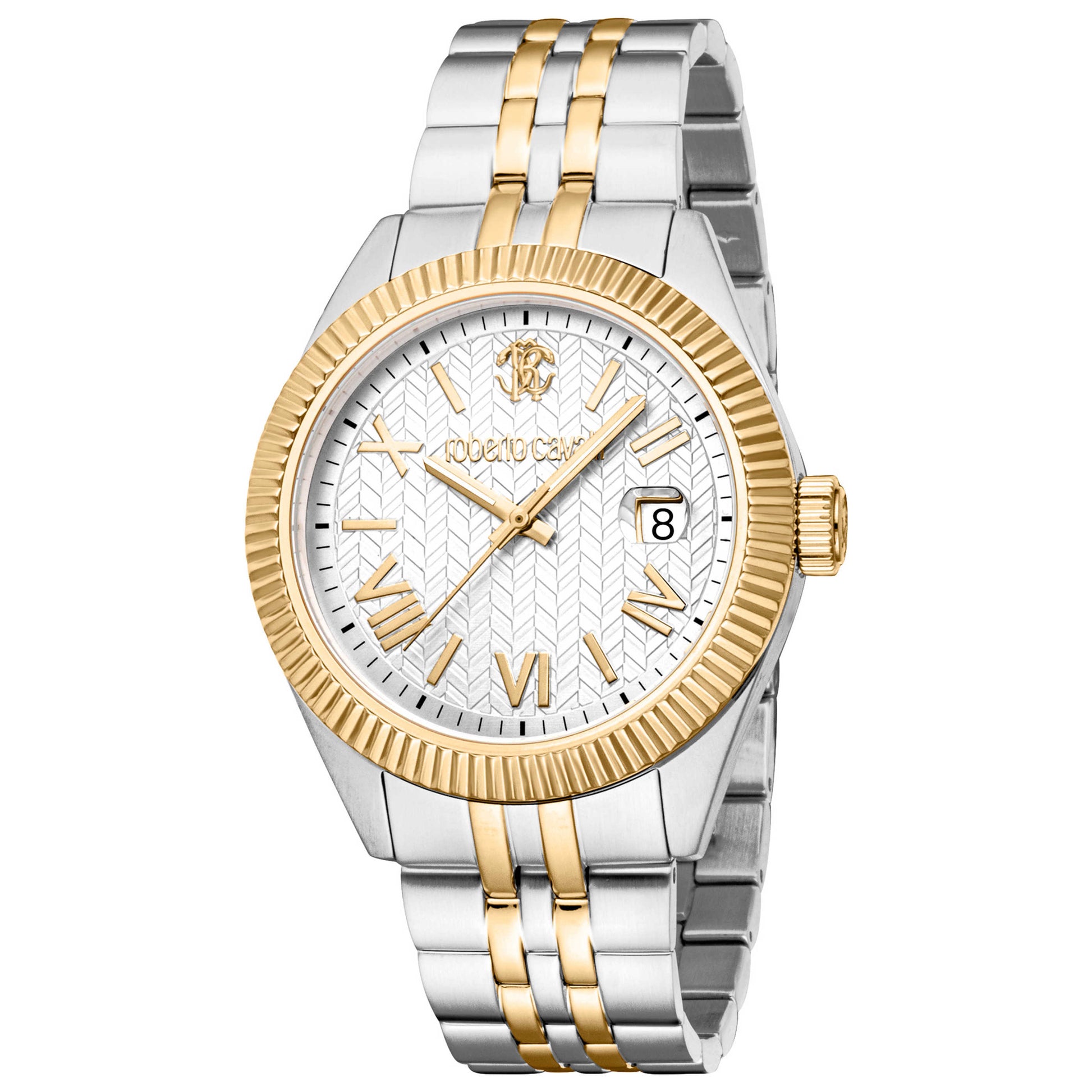 Front view of Roberto Cavalli Classic Men's Quartz Watch RC5G113M0075