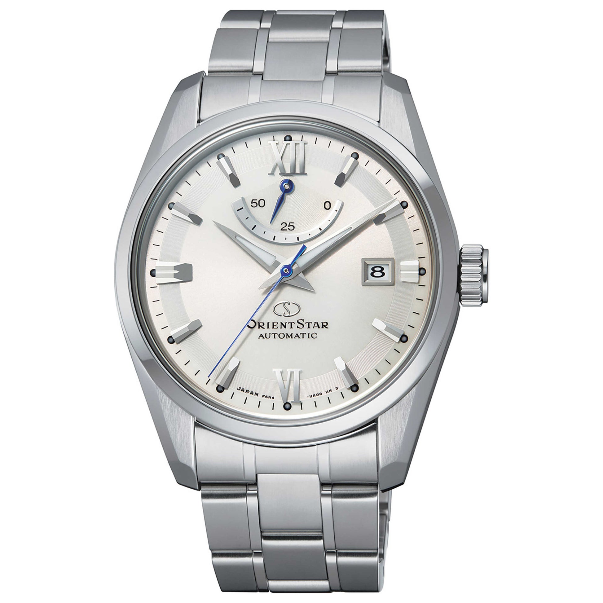 Front view of Orient Star Contemporary Unisex Automatic Watch RE-AU0006S00B