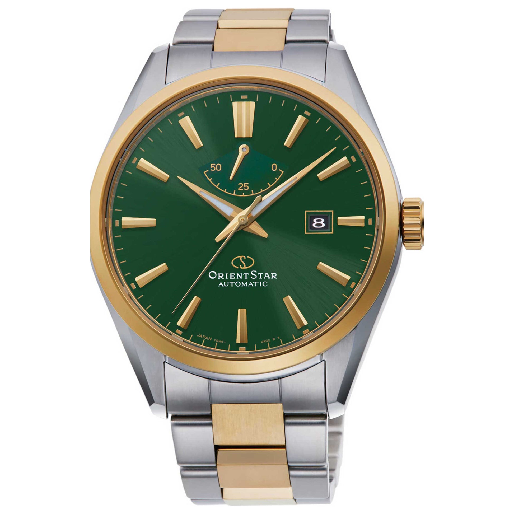 Front view of Orient Star Contemporary Men's Automatic Watch RE-AU0405E00B