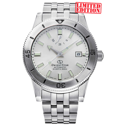 Front view of Orient Star Sports Diver Men's Automatic Watch RE-AU0502S00B