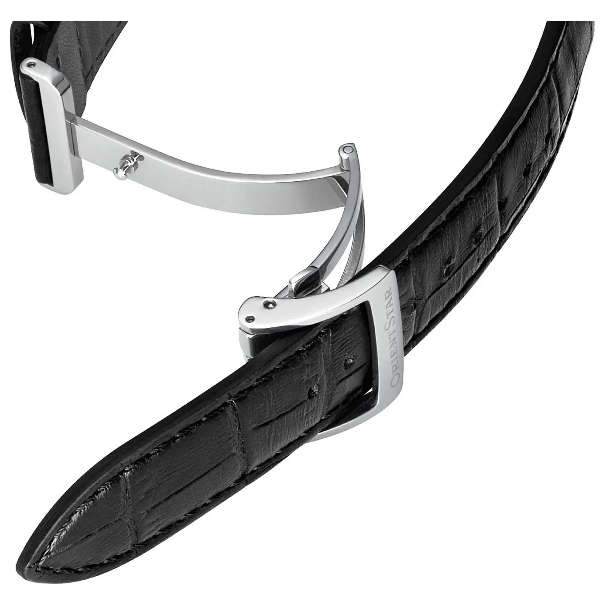 Orient Star Contemporary Modern Skeleton Men's Automatic Watch RE-AV0005L00B - Image #2