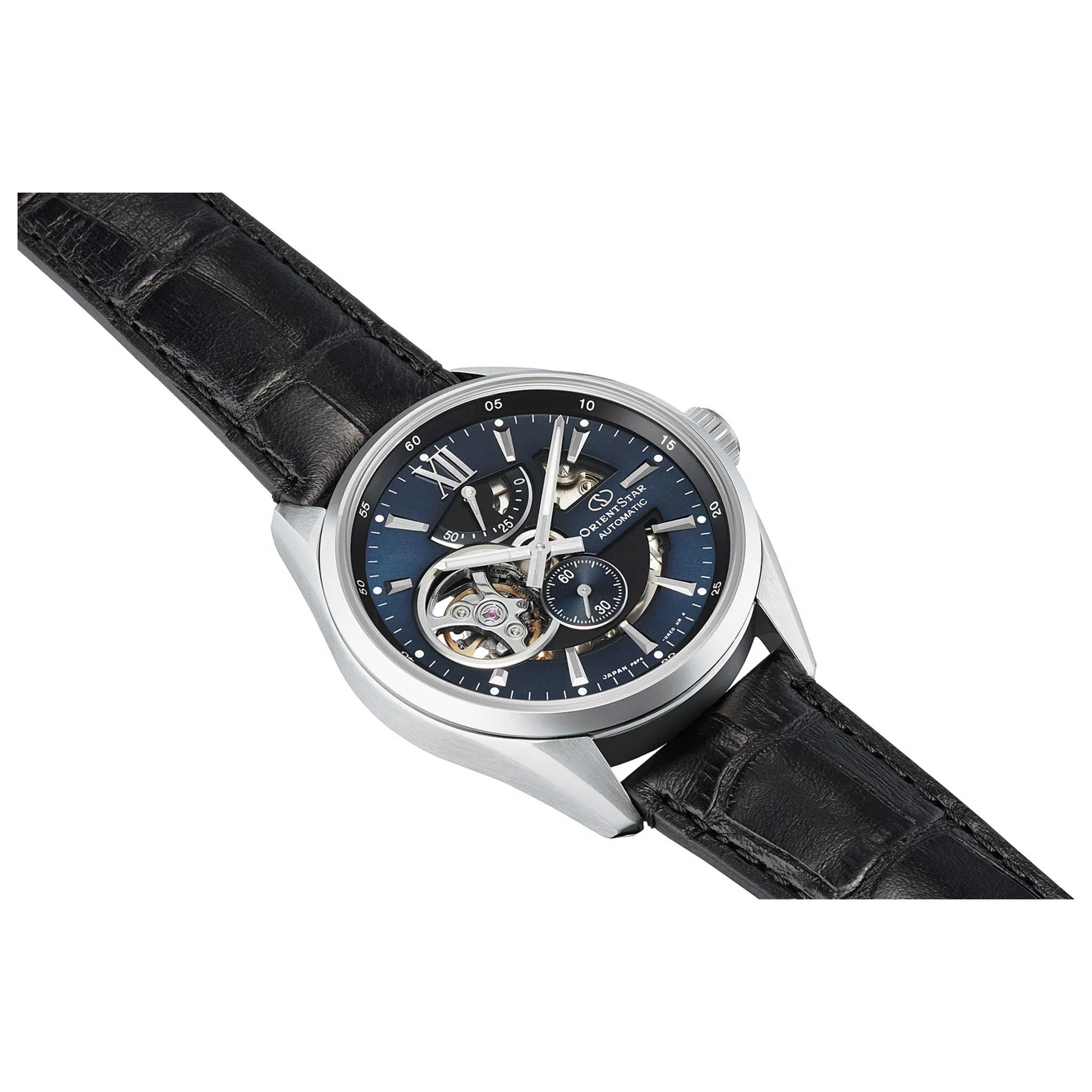 Orient Star Contemporary Modern Skeleton Men's Automatic Watch RE-AV0005L00B - Image #3