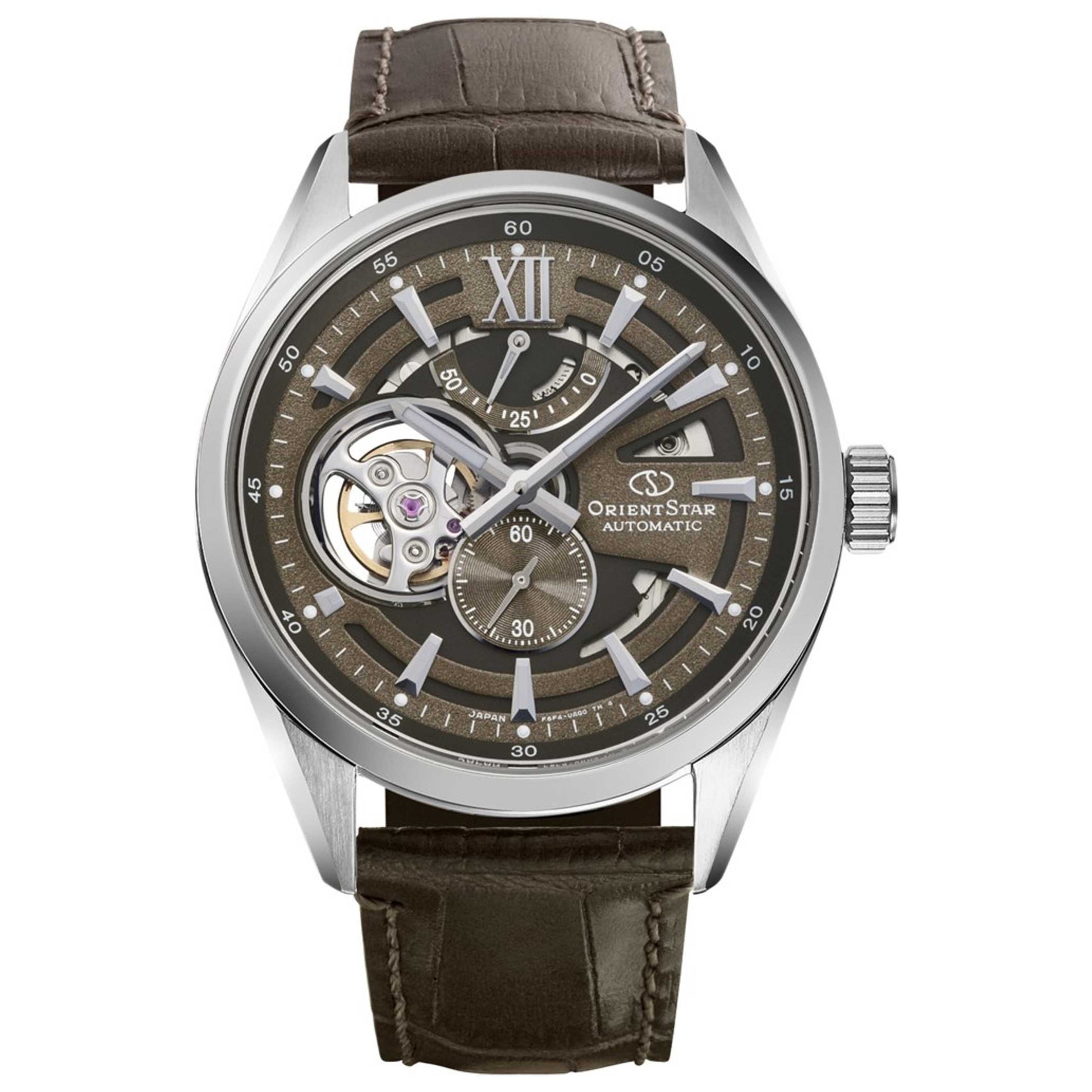 Front view of Orient Star Contemporary Men's Automatic Watch RE-AV0139Y00B