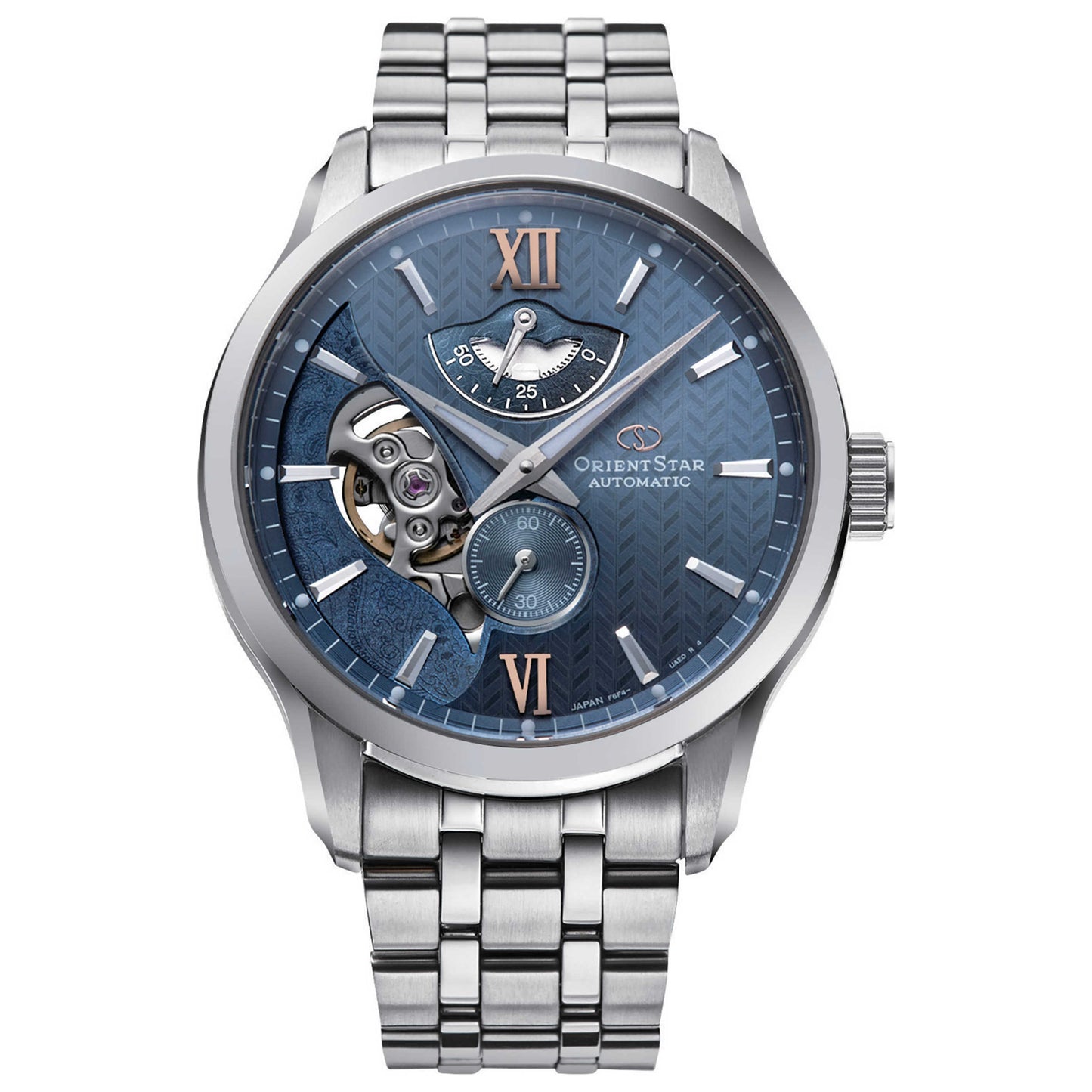 Front view of Orient Contemporary Layered Men's Automatic Watch RE-AV0B08L00B