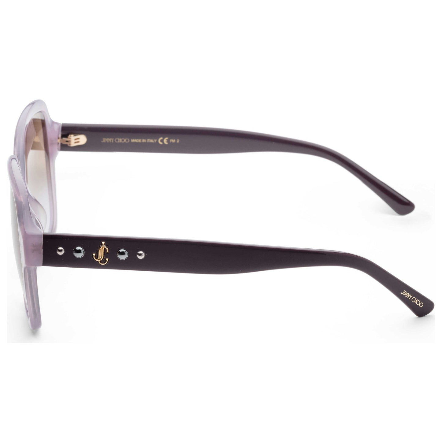 Left view of Jimmy Choo Rella Women's Sunglasses RELLAGS-0B3V-QR