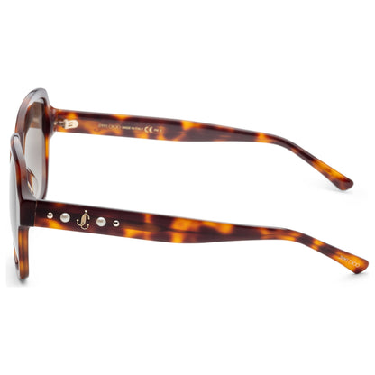 Left view of Jimmy Choo Rella Women's Sunglasses RELLAGS-86-HA