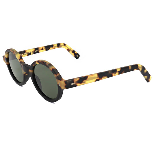 Front view of L.G.R. Unisex Sunglasses REUNION-BOLD-TORT-46