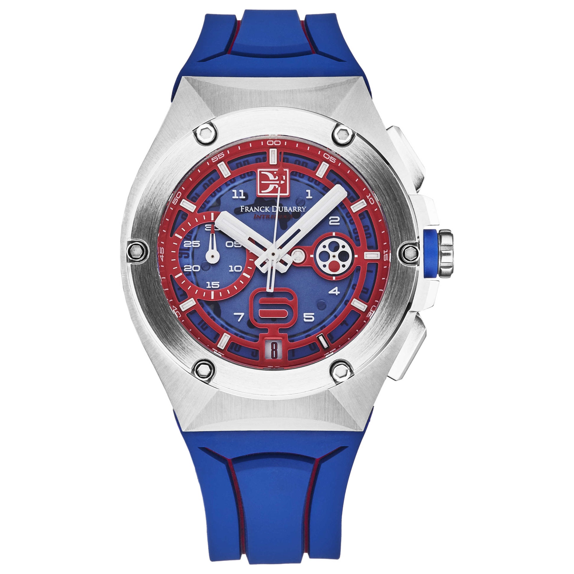 Front view of Franck Dubarry Intrepidus Men's Quartz Watch REV-01-09