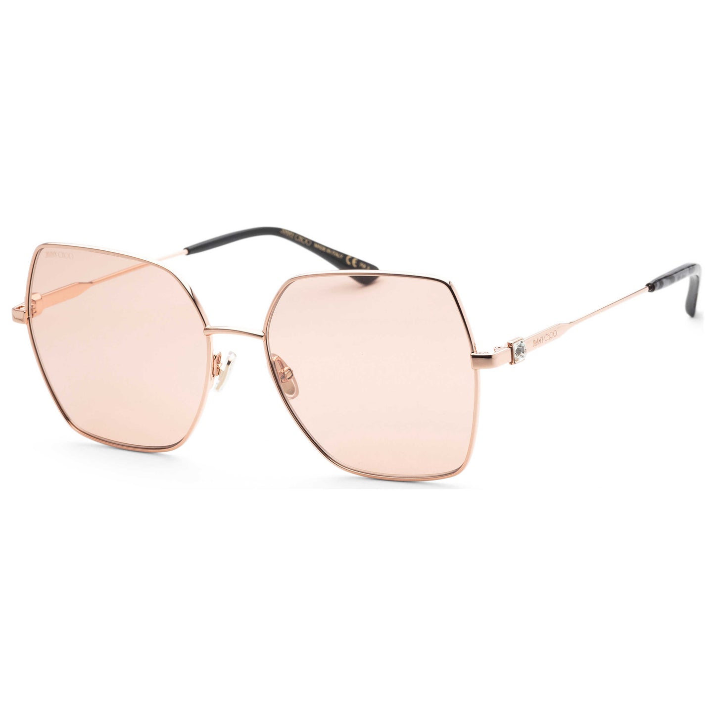 Front view of Jimmy Choo Reyes Women's Sunglasses REYES-0DDB-2S