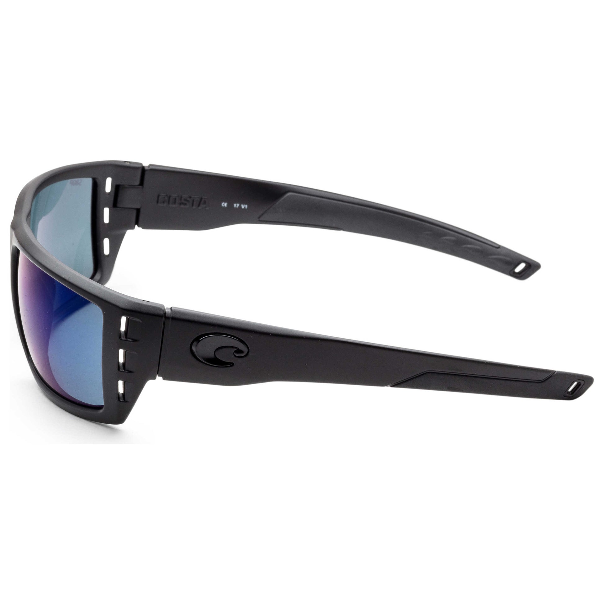 Left view of Costa del Mar Rafael Unisex Sunglasses RFL01OBMP