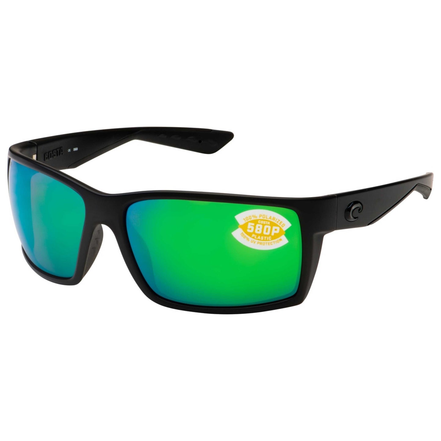 Front view of Costa del Mar Reefton Unisex Sunglasses RFT01OGMP