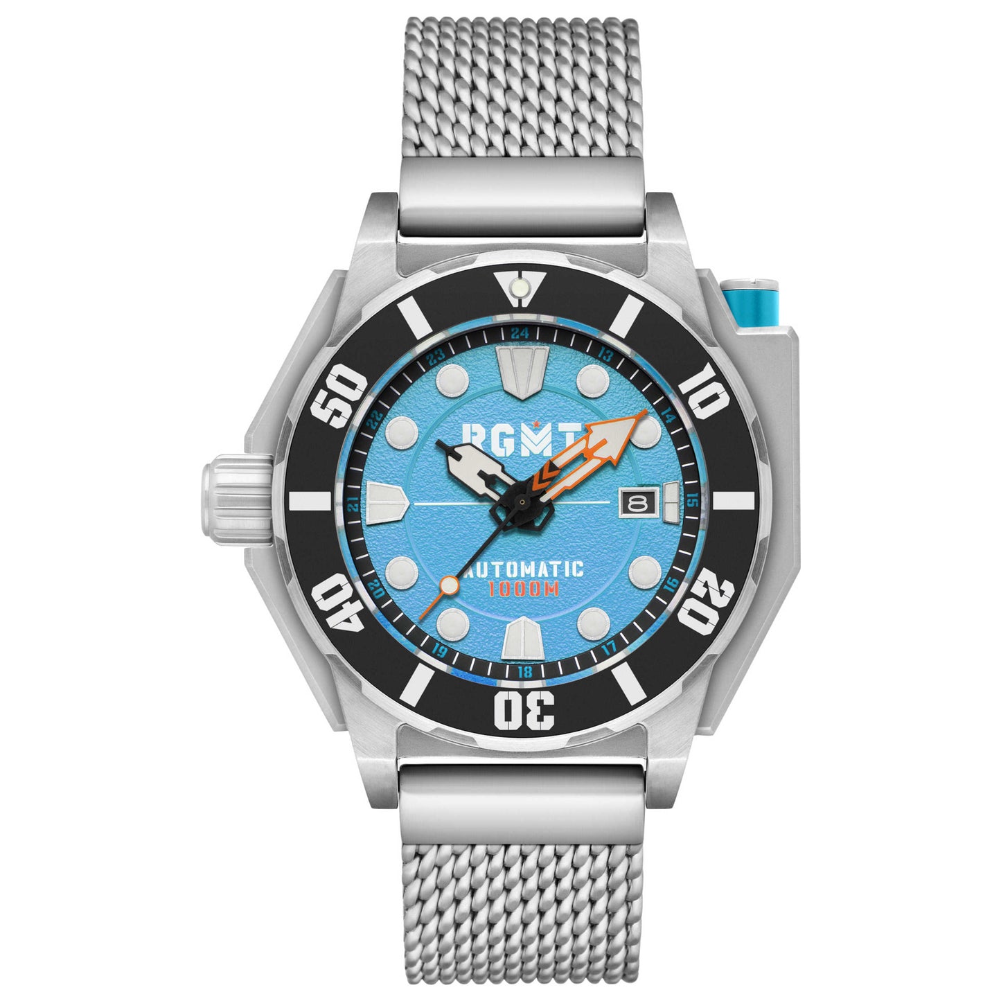 Front view of RGMT Torpedo Men's Automatic Watch RG-8027-66