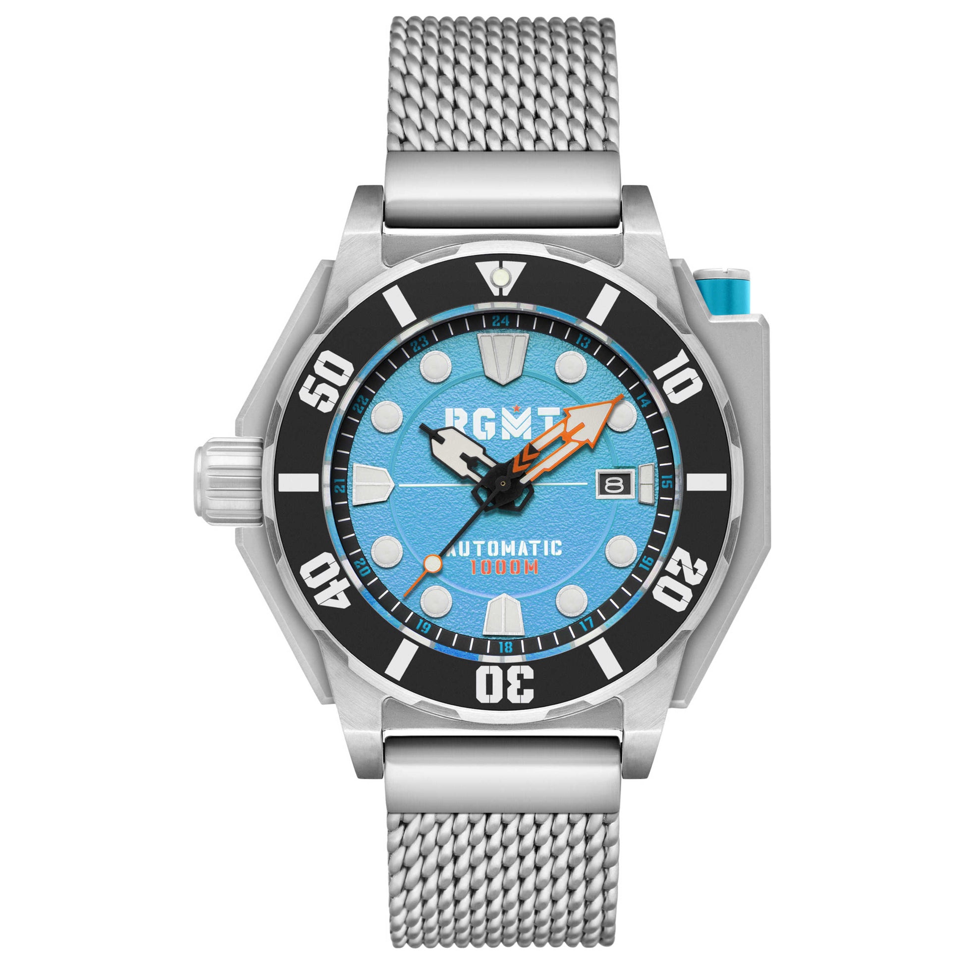 Front view of RGMT Torpedo Men's Automatic Watch RG-8027-66