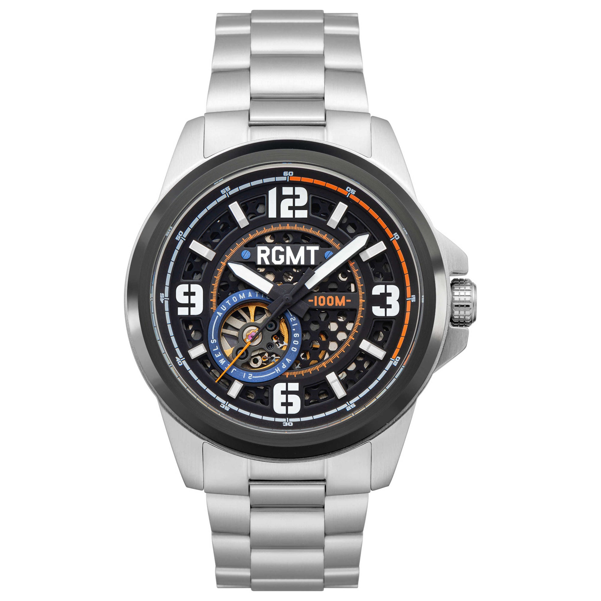 Front view of RGMT Artillery Men's Automatic Watch RG-8029-33