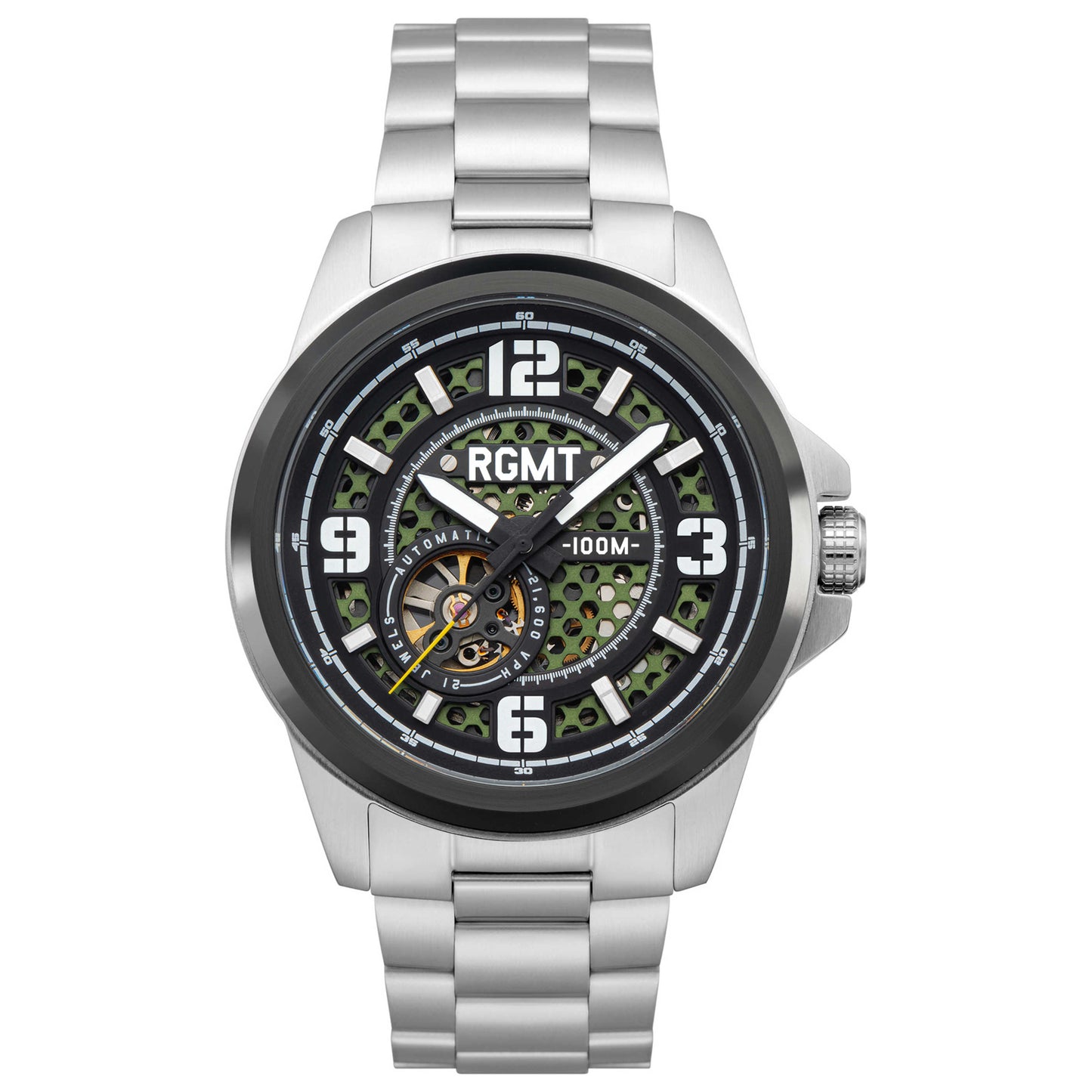 Front view of RGMT Artillery Men's Automatic Watch RG-8029-44