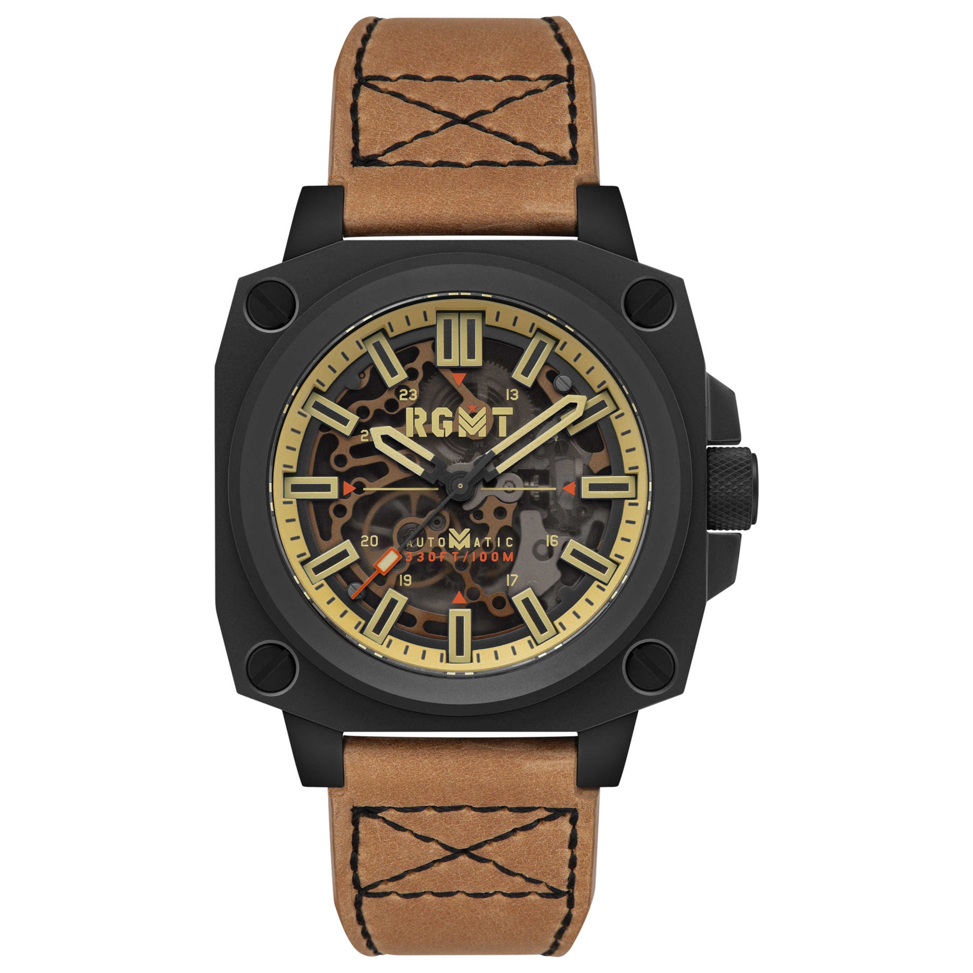 Front view of RGMT Altimeter Men's Automatic Watch RG-8033-06