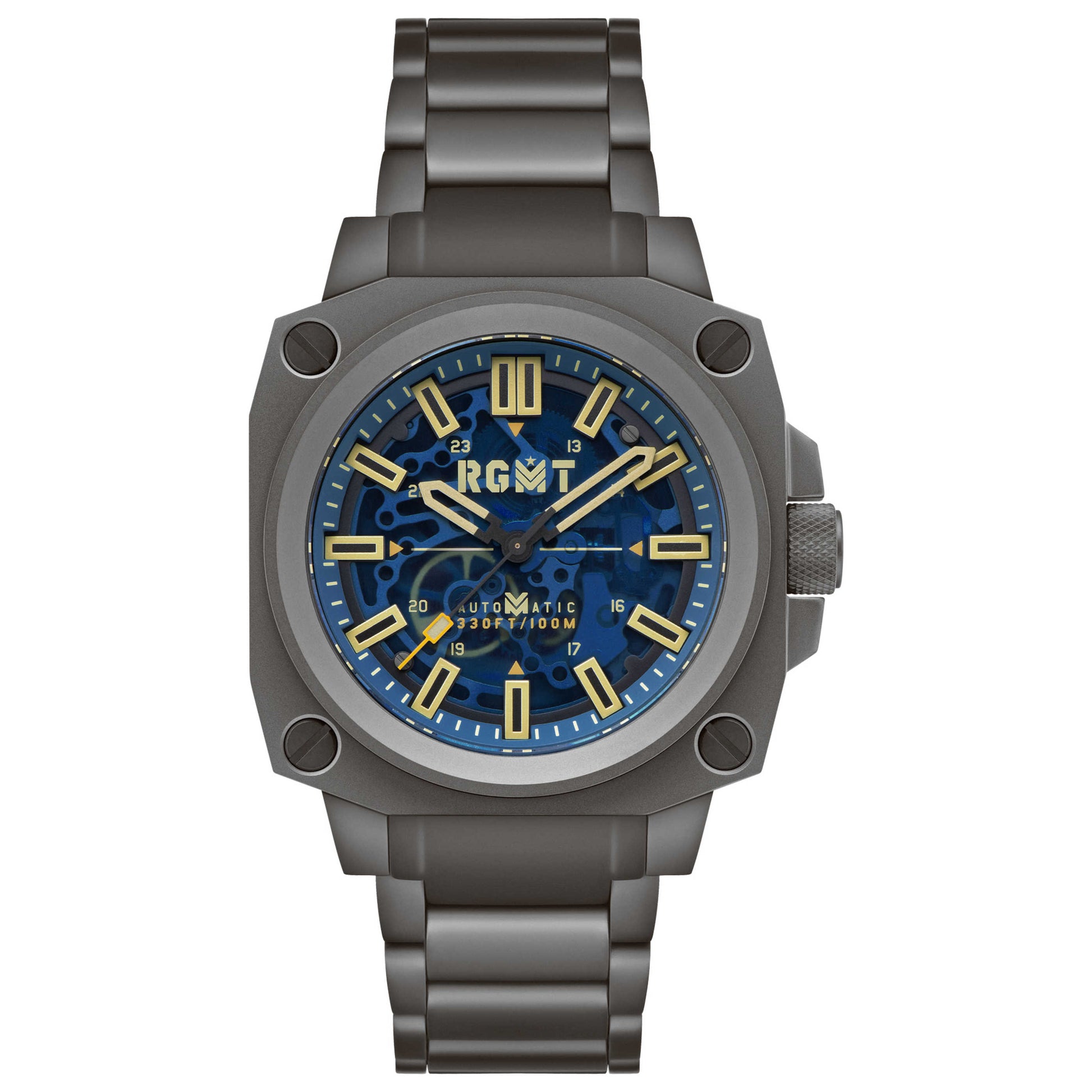 Front view of RGMT Altimeter Men's Automatic Watch RG-8033-66