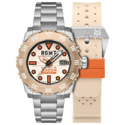 Front view of RGMT Ohio Men's Automatic Watch RG-8034-0H