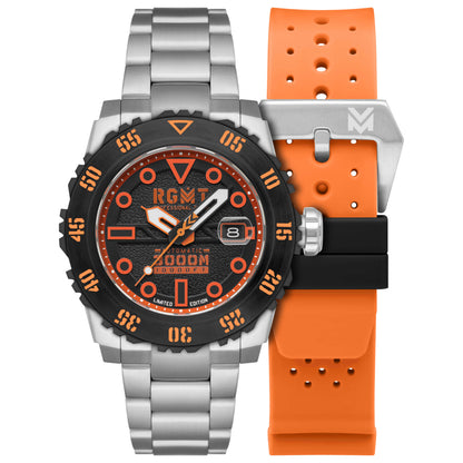 Front view of RGMT Ohio Men's Automatic Watch RG-8034-0I
