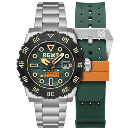 Front view of RGMT Ohio Men's Automatic Watch RG-8034-0K